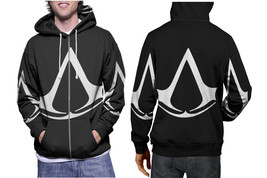 Assassin s Creed 65 White Men&#39;s Pullover Cotton Hoodie - £27.96 GBP