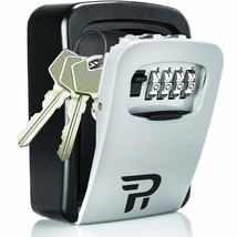 Key Lock Box for Outside - Rudy Run Wall Mount Combination Lockbox for House Key - £173.05 GBP