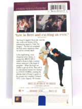 1973 Bruce Lee fights Chuck Norris in Return of the Dragon VHS Fox Video - £7.16 GBP