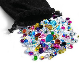 100 pieces Swarovski crystal stones lot  mixed 18pp- 15mm 1st Quality - ... - $14.99