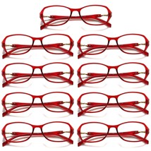 9 Pair Womens Blue Light Blocking Reading Glasses Anti Blue Light Ladies... - $19.79