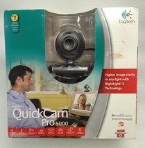 Logitech QuickCam Pro 5000 Webcam Windows 2000, XP OR VISTA - £11.71 GBP