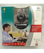 Logitech QuickCam Pro 5000 Webcam Windows 2000, XP OR VISTA - £11.98 GBP
