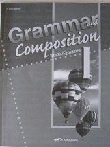 Grammar and Composition 1 Test/quizzes Student Book [Paperback] a beka - £7.18 GBP