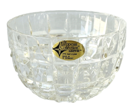Lead Crystal Bowl Germany 24% 1981 in Box European Collection 2.25&quot; tall - $17.41
