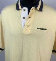 Vintage Panasonic Polo Shirt Embroidered Employee Promo Casual Mens XL 90s - £15.97 GBP