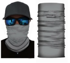 1 SOLID COLOR GRAY FACE MULTI FUNCTION SEAMLESS BANANA WRAP GAITER #50 A... - $9.49