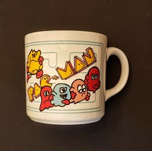 Pac Man Coffee Mug Midway Namco Arcade Game Maze Characters Grindley Eng... - $19.72