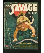 DOC SAVAGE PULP 1942 NOV- THEY DIED TWICE-POISON DARTS FN/VF - £142.52 GBP