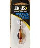 Lindy FJ040 Rattl’n Flyer Spoon Hook Size 3/16 TG Old Shinner-Brand New-... - €16,34 EUR