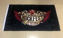 Rockfest 25 Years Flag 3*5ft - £13.92 GBP