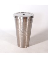 Starbucks Stainless Steel 16oz Tumbler Cup Travel Mug w/ Lid *No Straw* ... - $22.44