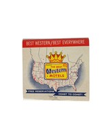 Vintage Matchbook Best Western Outlaw Inn Rock Springs WY Unstruck Adver... - $14.56 CAD