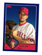 2003 Topps #398 Aaron Sele Anaheim Angels - £2.30 GBP