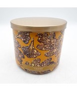 Bath and Body Works LEAVES (MOSAIC DESIGN) 3-Wick Candle 14.5 OZ / 411 G - £15.63 GBP