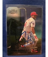 Juan Gonzalez Hand Signed Baseball Card Autographed Texas Rangers Auto - €17,05 EUR