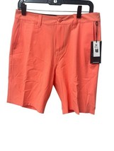 Quiksilver Men OR Union Heather Amphibian 20&quot; Hybrid Shorts Fresh Salmon... - $31.19