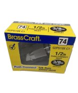 Brasscraft G2PS19 1/2&#39;&#39; in. Nom Push Connect x 3/8&#39;&#39; in. O.D. Comp Angle... - $167.87 MXN