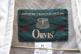 Vintage 100% Cotton Genuine Orvis 18 Pocket XL Around The World Jacket Pre Owned - £176.51 GBP