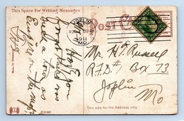 The Connor Hotel Joplin Missouri MO 1911 DB Postcard B15 - £3.58 GBP