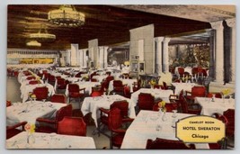 Chicago IL Camelot Room in the Hotel Sheraton Postcard E27 - £6.39 GBP