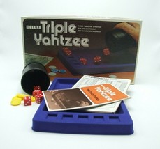 Deluxe Triple Yahtzee Game Vintage 1978 E.S. Lowe E0928 Made In The U.S.A. - £10.82 GBP
