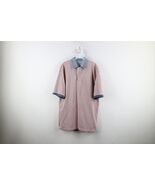 Vintage 90s Eddie Bauer Mens Large Faded Striped Short Sleeve Rugby Polo... - $912.21 MXN
