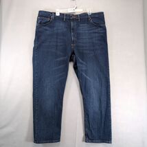 Wrangler Flex Relaxed Fit Jeans Men&#39;s 46x30 Straight Leg Stretch Denim D... - $22.00