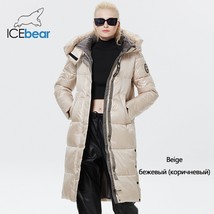 ICE2022 Winter Fashionable Jacket Women&#39;s Hooded Warm Parkas Bio Fluff P... - £145.86 GBP