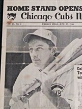 Chicago Cubs News June 1946 Baseball Team Newsletter Paper Mailer Vol 11... - £8.00 GBP