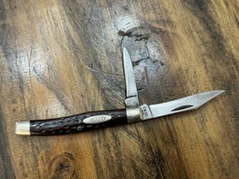 Case XX (1940-64) 6232 Jack 2 Blade Pocket Knife Red Bone Handle Vintage (34) - £57.98 GBP