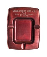 Rare Stonersville Fire Co No 1 Yellow House Pa Ashtray 1950s Mid-century... - $42.04 CAD