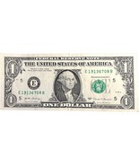 $1 One Dollar Bill 19136708 birthday anniversary June 7 or July 6, 1913 - £7.98 GBP