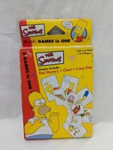 The Simpsons 3 Games In One Bad Memory Cheat Crazy Eats Complete - £19.77 GBP