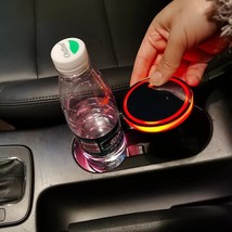 Car Interior LED Light Cup Holder  Mat For  all series 1 2 3 4 5 6 7 X E F-serie - £72.24 GBP