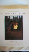 Of Women and Horses : Essays by Various Horsewomen (2001, Hardcover) - £11.00 GBP