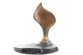 1980&#39;s Greg Wyatt Bronze Delta Kappa Gamma Golden Rule Award from JC Penney - £229.81 GBP