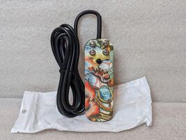 Unique Tattoo Pedal, Round Stainless Steel 12.5 * 4.5 * 2cm 1.8m Steel New - $7.99