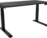 Hanover Electric Sit or Stand Desk with Adjustable Heights, Black, Black - $1,258.99