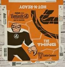 Fantastic Four  little Caesars Pizza Box - The Thing, Art Deco Box - New... - $24.78 CAD
