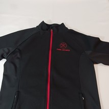 VTG Spyder CHRIS LOCURTO Men's L Black Full-Zip Embroidered Logo Fleece Jacket image 13