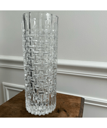 Vintage Art Glass Crystal Vase by Jiri Repasek Union 1970 10” - $99.89 CAD