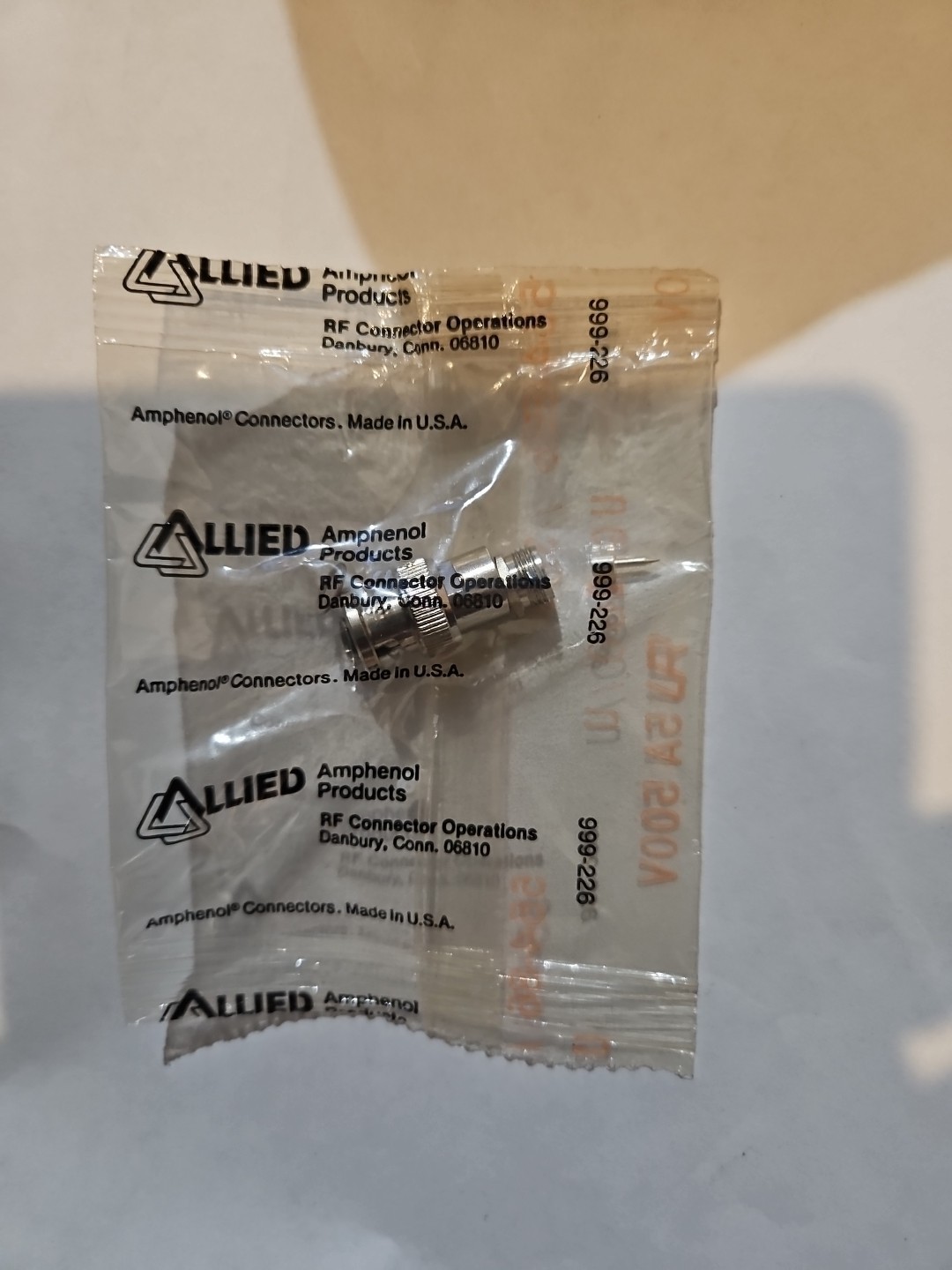 Allied Amphenol 999-226 BNC Connector Male  - $0.99
