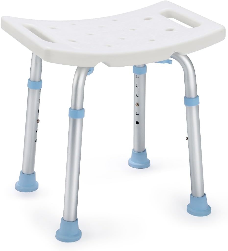 Oasisspace Shower Chair, Adjustable Bath Stool With Free Assist, And Dis... - $43.92