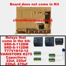 Repair Kit W10834731 W10876143 Whirlpool KitchenAid Dishwasher Control B... - $44.55