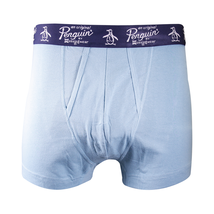 Original Penguin Men&#39;s Light Turquoise Open Fly Boxer Brief (S01B) Size S - £6.27 GBP