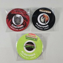 Loot Crate Pins Lot TMNT | Halloween Myers | How to Train a Dragon New S... - £11.78 GBP