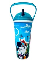 Walt Disney World 50th Anniversary Water Parks Refillable 24oz Handle Straw Cup - $14.95