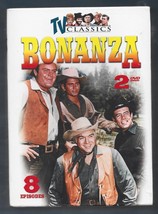 Factory Sealed 2 DVD set-Bonanza TV Classic Western-8 Episodes - £10.93 GBP