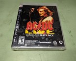 AC/DC Live Rock Band Track Pack Sony PlayStation 3 Complete in Box sealed - $5.89